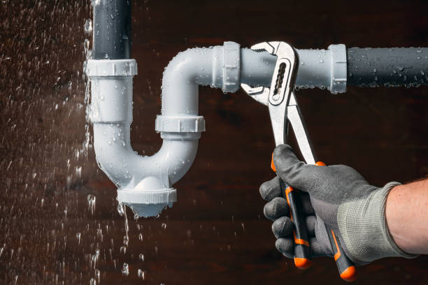 Professional Drain Cleaning technician working in Hampton, CT